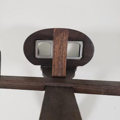 LOT 90X: Antique Stereoscope Viewer and Contack Parker Bros Game