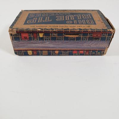 LOT 91X: Vintage Smoker Collection; Nimrod Pipelighter, Chesterfield, Ohio Blue Tip Matches, and More