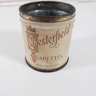 LOT 91X: Vintage Smoker Collection; Nimrod Pipelighter, Chesterfield, Ohio Blue Tip Matches, and More