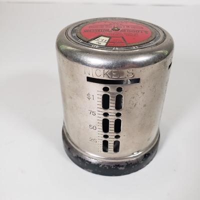 LOT 92X: Vintage Metal Promotional Savings Banks