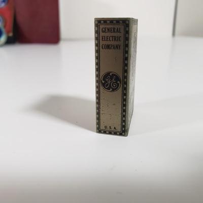 LOT 96X: GE Collectors Items; Zippo Tape Measure, Service Items, and More