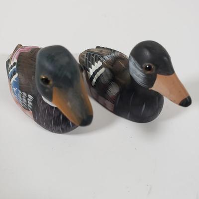 LOT 97X: Penn Surfmaster, Gold Number Game, Pocket Knife, Hand Painted Ducks, and More