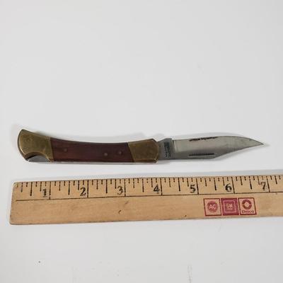 LOT 97X: Penn Surfmaster, Gold Number Game, Pocket Knife, Hand Painted Ducks, and More