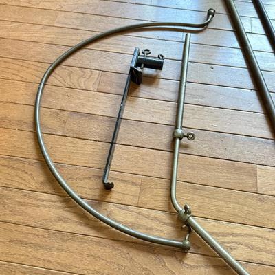 LOT 104H: Edison Phonograph Horn Rods & Mechanism for Phonographs