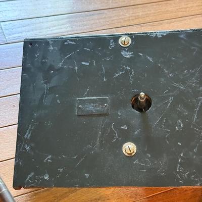 LOT 104H: Edison Phonograph Horn Rods & Mechanism for Phonographs