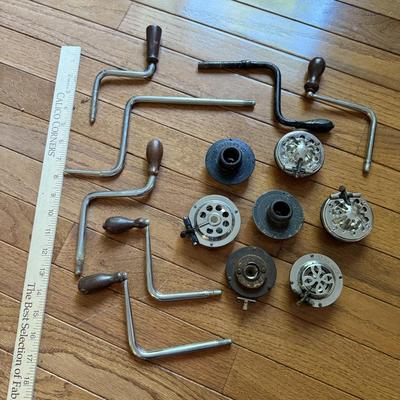 LOT 105K: Phonograph/Gramophone Parts: HMV, Nissan, Golden Voice Reform Sound Boxes (Reproducer) & Cranks