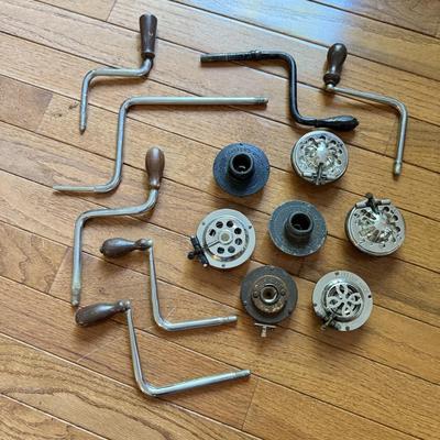 LOT 105K: Phonograph/Gramophone Parts: HMV, Nissan, Golden Voice Reform Sound Boxes (Reproducer) & Cranks