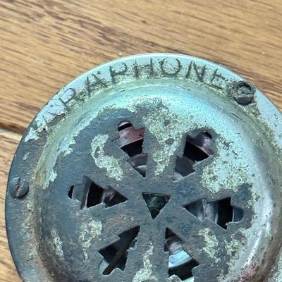 LOT 105K: Phonograph/Gramophone Parts: HMV, Nissan, Golden Voice Reform Sound Boxes (Reproducer) & Cranks