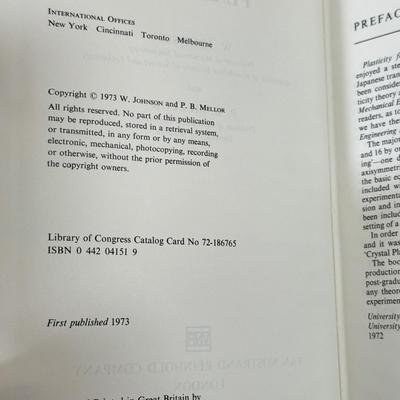 LOT 109F: Mechanical Engineering, Physics & Invention Books (1970s-1990s)