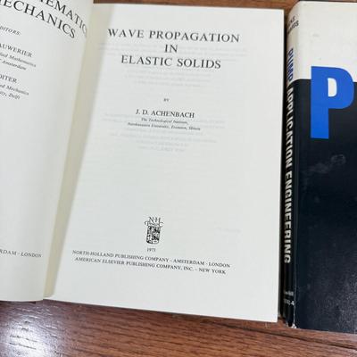 LOT 109F: Mechanical Engineering, Physics & Invention Books (1970s-1990s)