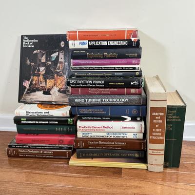LOT 109F: Mechanical Engineering, Physics & Invention Books (1970s-1990s)