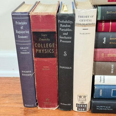 LOT 110F: 1970s Books on Heat Transfer, Physics, Structural Stability, Fluid Dynamics & More