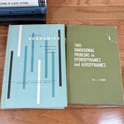 LOT 110F: 1970s Books on Heat Transfer, Physics, Structural Stability, Fluid Dynamics & More