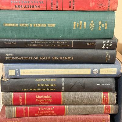 LOT 111F: 1960s Scientific Textbooks, Manuals, Equations & More