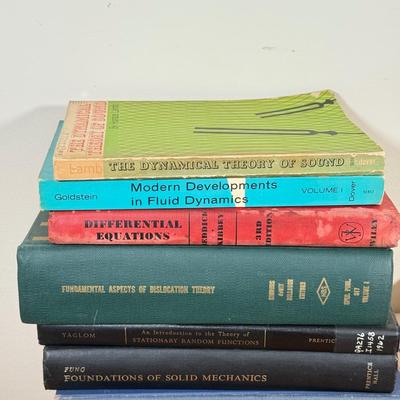 LOT 111F: 1960s Scientific Textbooks, Manuals, Equations & More