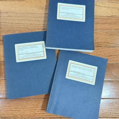 LOT 111F: 1960s Scientific Textbooks, Manuals, Equations & More