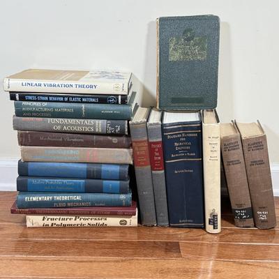 LOT 112F: 1960s Books on Mechanical Engineering, Scientific Theories, Fluid Mechanics & More