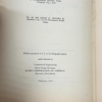 LOT 113F: 1950s Scientific Books: RCA Radiotron Designer's Handbook, Fluid Mechanics, Industrial Engineering, Elasticity & More