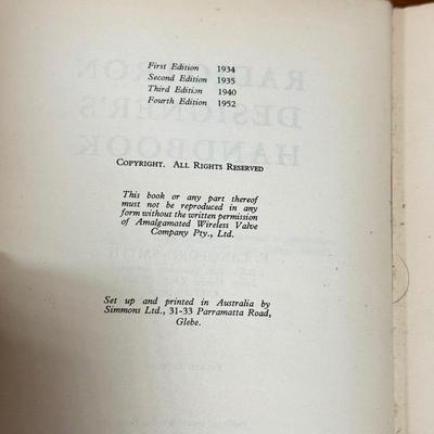LOT 113F: 1950s Scientific Books: RCA Radiotron Designer's Handbook, Fluid Mechanics, Industrial Engineering, Elasticity & More