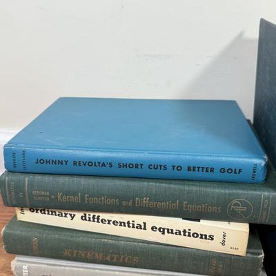 LOT 113F: 1950s Scientific Books: RCA Radiotron Designer's Handbook, Fluid Mechanics, Industrial Engineering, Elasticity & More