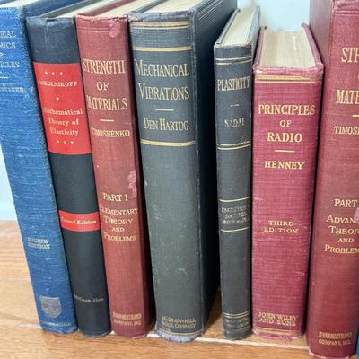 LOT 114F: 1930s-1950s Books on Scientific Theories & Processes