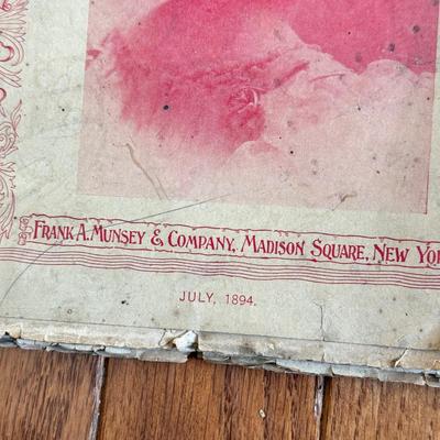 LOT 115F: Antique Munsey's Magazines w/ Antique Books: Dyke's Automobile and Gasoline Engine Encyclopedia & Johnson's...