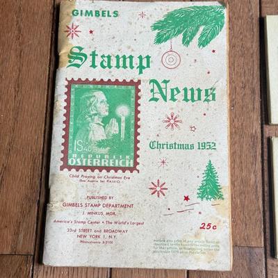 LOT 116F: 1930s First Day Issue Stamp Covers w/ Christmas 1952 Stamp News