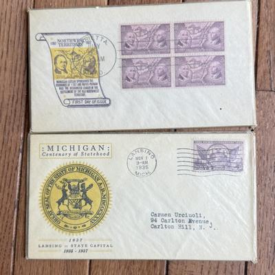 LOT 117F: 1930s First Day Issue Stamp Covers