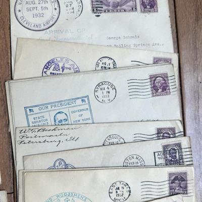 LOT 118F: 1930s First Day Issue Stamp Covers