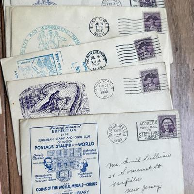 LOT 118F: 1930s First Day Issue Stamp Covers