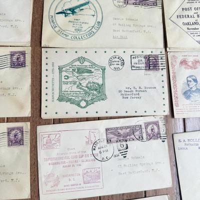 LOT 118F: 1930s First Day Issue Stamp Covers