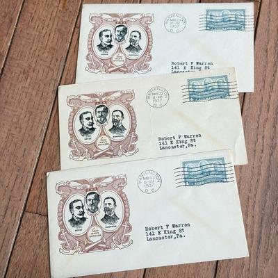 LOT 119F: 1930s First Day Issue Stamp Covers