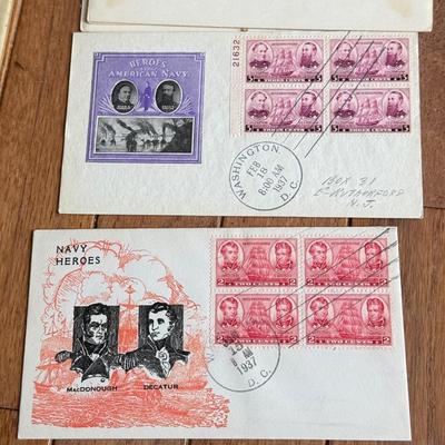 LOT 119F: 1930s First Day Issue Stamp Covers