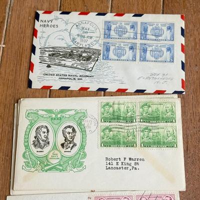 LOT 119F: 1930s First Day Issue Stamp Covers