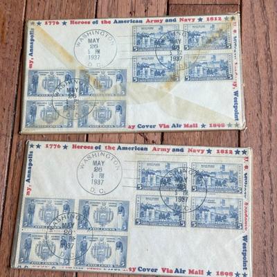 LOT 119F: 1930s First Day Issue Stamp Covers
