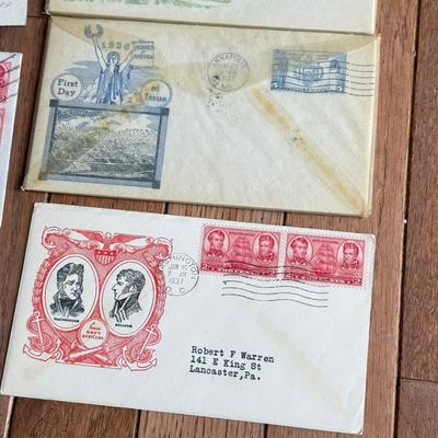 LOT 119F: 1930s First Day Issue Stamp Covers