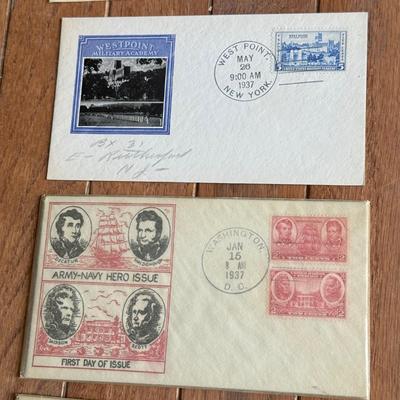 LOT 120F: 1930s First Day Issue Stamp Covers