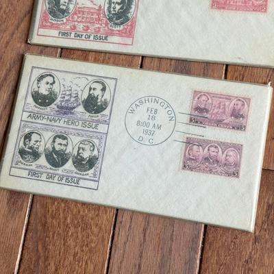 LOT 120F: 1930s First Day Issue Stamp Covers