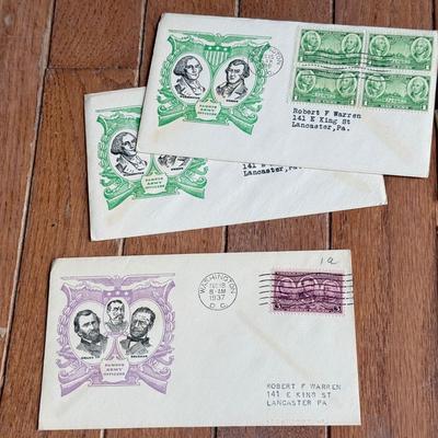 LOT 120F: 1930s First Day Issue Stamp Covers