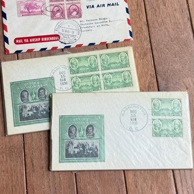 LOT 120F: 1930s First Day Issue Stamp Covers