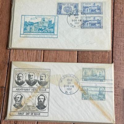 LOT 120F: 1930s First Day Issue Stamp Covers