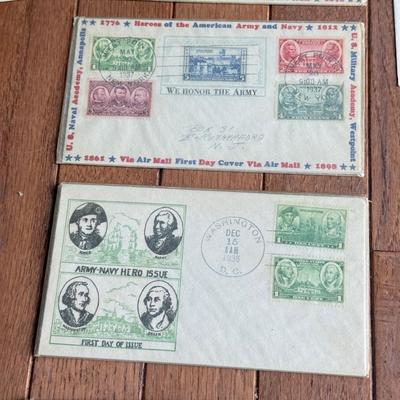 LOT 120F: 1930s First Day Issue Stamp Covers