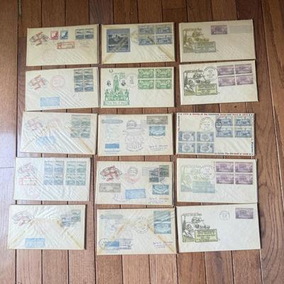 LOT 121K: 1930s First Day Issue Stamp Covers