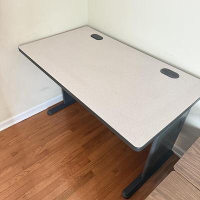 LOT 124F: Small Grey Computer Desk