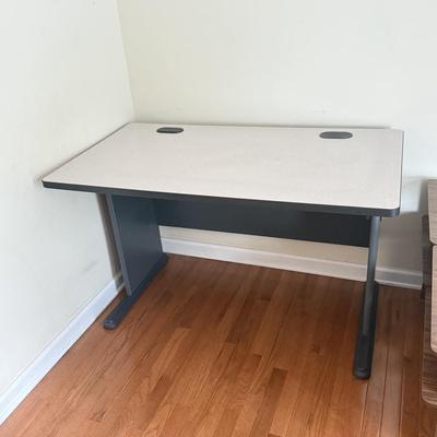 LOT 124F: Small Grey Computer Desk