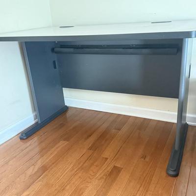 LOT 124F: Small Grey Computer Desk