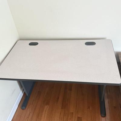 LOT 124F: Small Grey Computer Desk