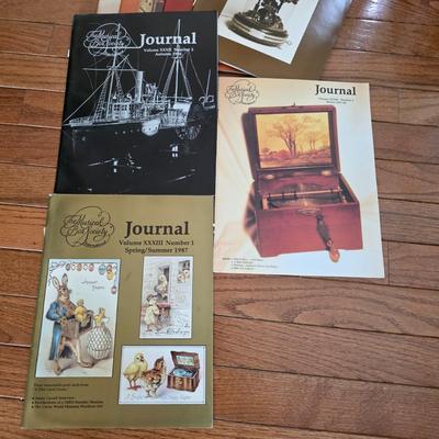 LOT 134F: Vintage Collection of Mechanical Music Box Journals & Music Box/Instrument Repair Instructional Books