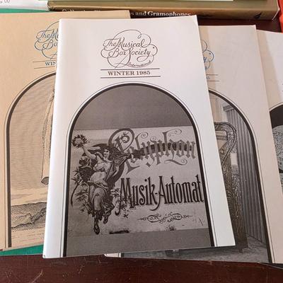 LOT 134F: Vintage Collection of Mechanical Music Box Journals & Music Box/Instrument Repair Instructional Books