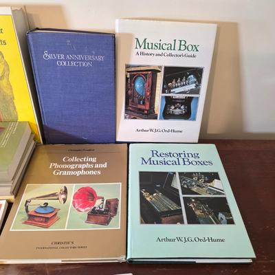 LOT 134F: Vintage Collection of Mechanical Music Box Journals & Music Box/Instrument Repair Instructional Books